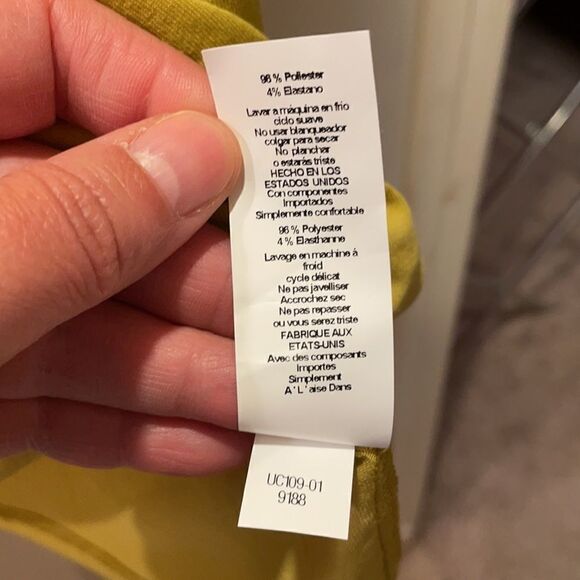 ✨LuLaRoe Solid Mustard Debbie dress, NWT. - Picture 8 of 9